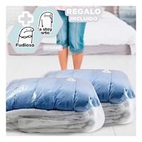 Cubierta al Vacio Anaranjada 70x100cm para Ropa de Temporada Y+Regalo Sticker